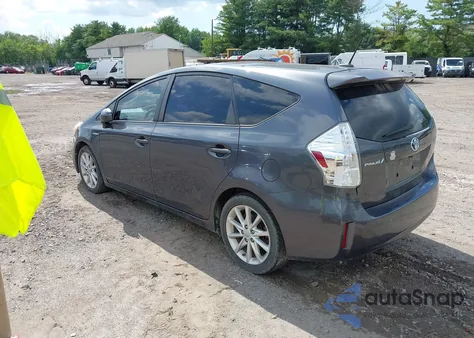 2012 Toyota Prius V Five from USA, damaged, VIN JTDZN3EU7C3097898